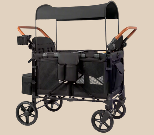 Dino Kids 4-Seater Wagon Cart - Fun and Practical Transport for Children