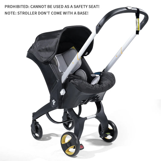 Dino Kids Foldable Baby Stroller – Lightweight & Reversible Handle